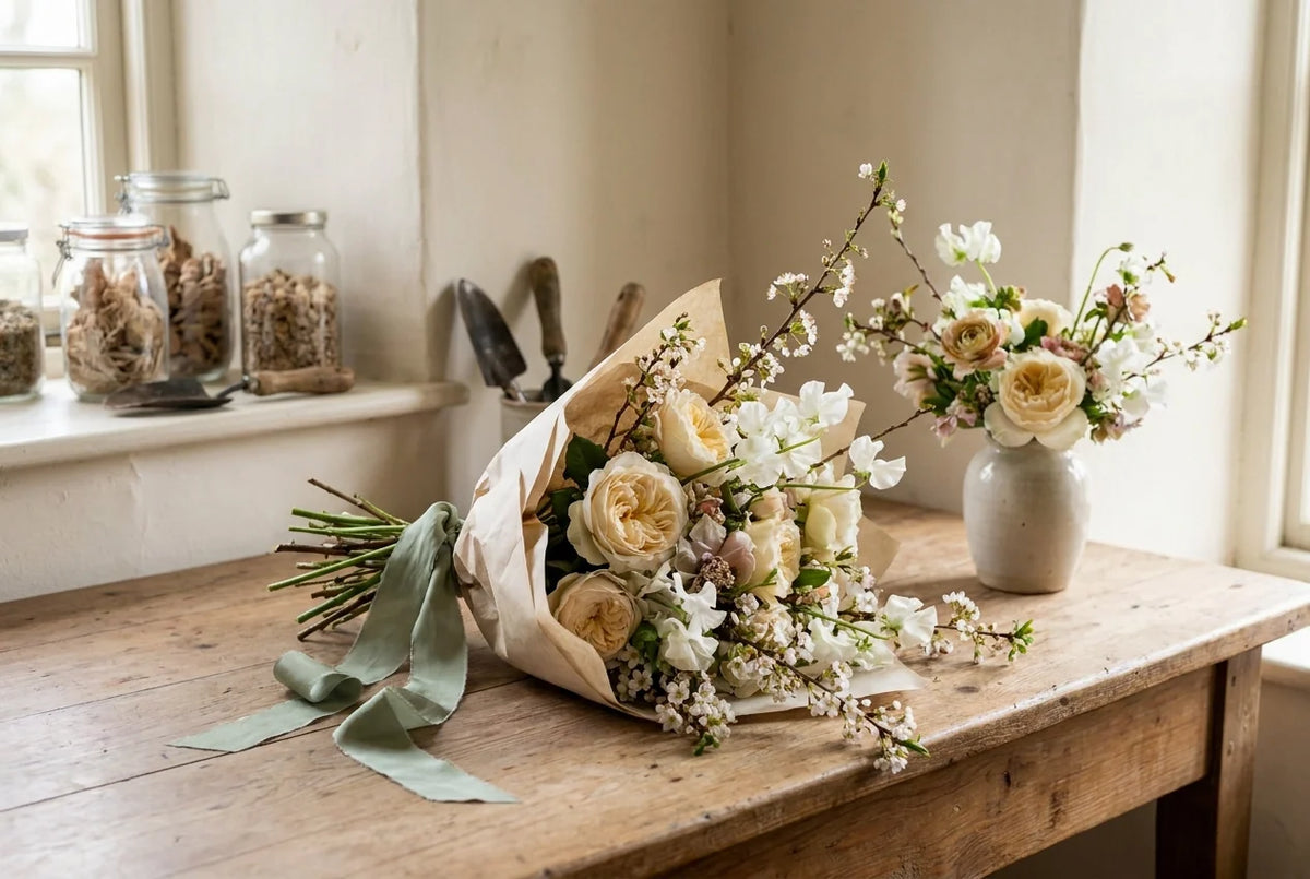 Professional header image for comparison analysis: Fleuriste artisan à Lausanne : pourquoi choisir un atelie...
