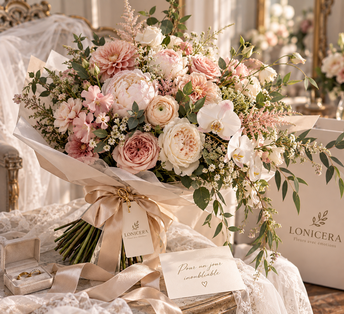 Bouquet Lonicera
