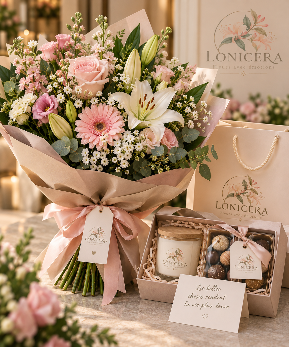 Bouquet + Cadeau